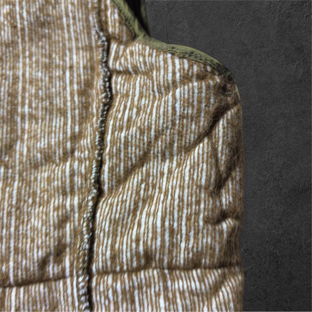 イタリア軍 ボアライナーベスト グランパコア カーキ 茶