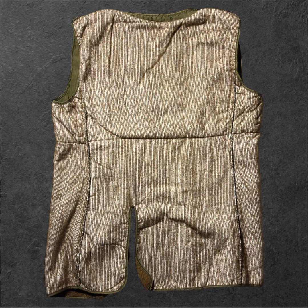 イタリア軍 ボアライナーベスト グランパコア カーキ 茶