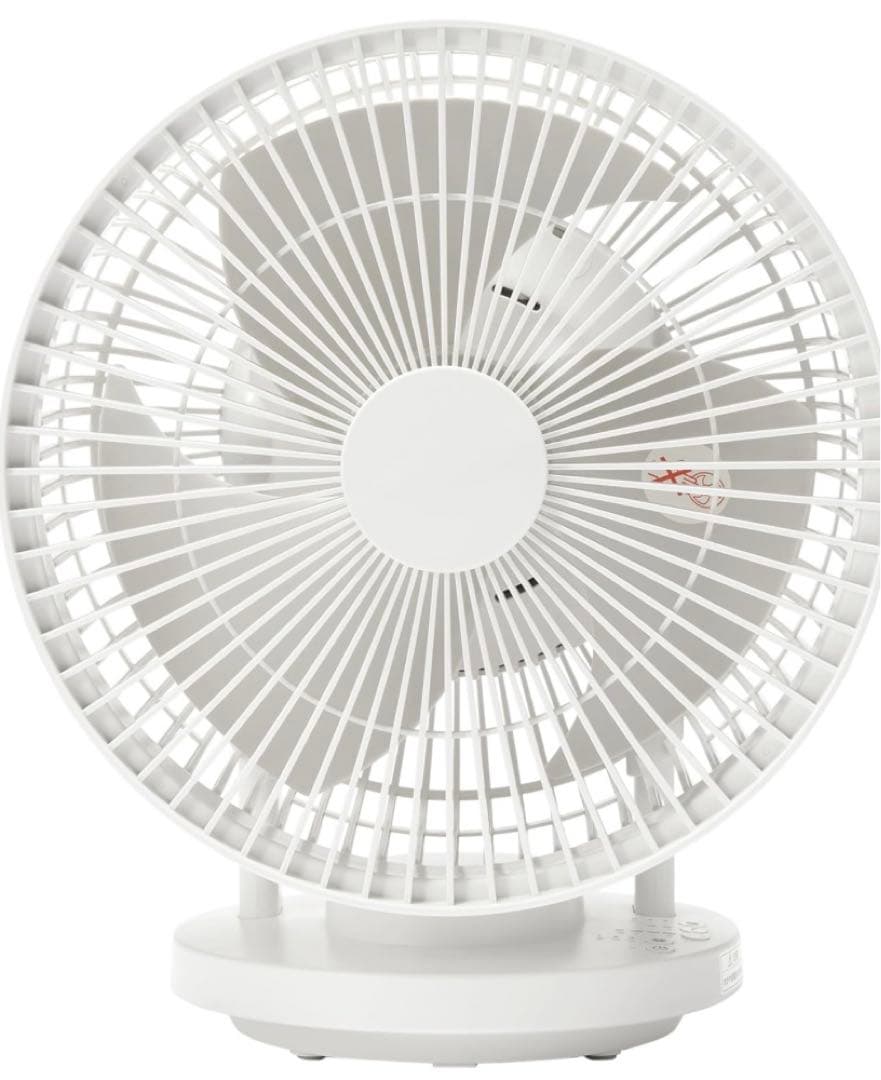 お手入れがしやすい【2024年】360度首振り機能付きサーキュレーター 18畳