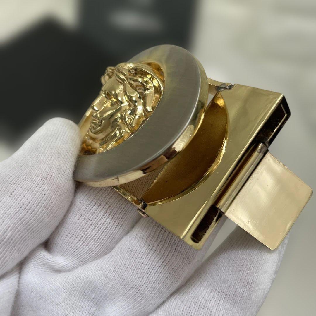 GIANNI VERSACE/ジャンニヴェルサーチ、メタルバックル、箱付き