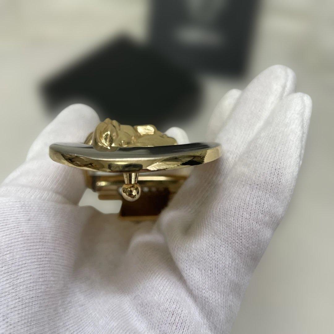 GIANNI VERSACE/ジャンニヴェルサーチ、メタルバックル、箱付き