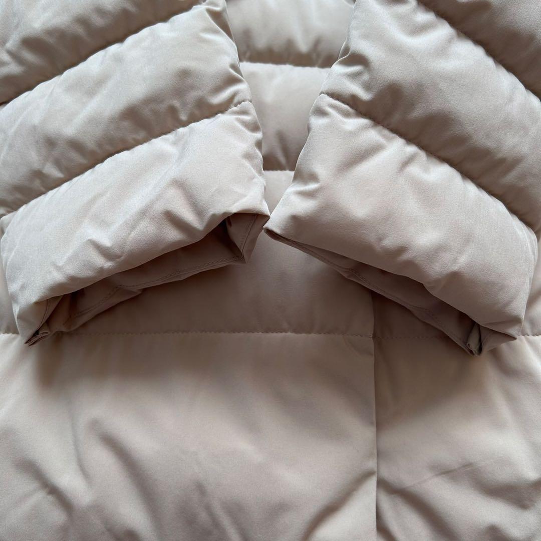 ストロベリーフィールズ 25AW エアリータフタ美シルエットダウンコート