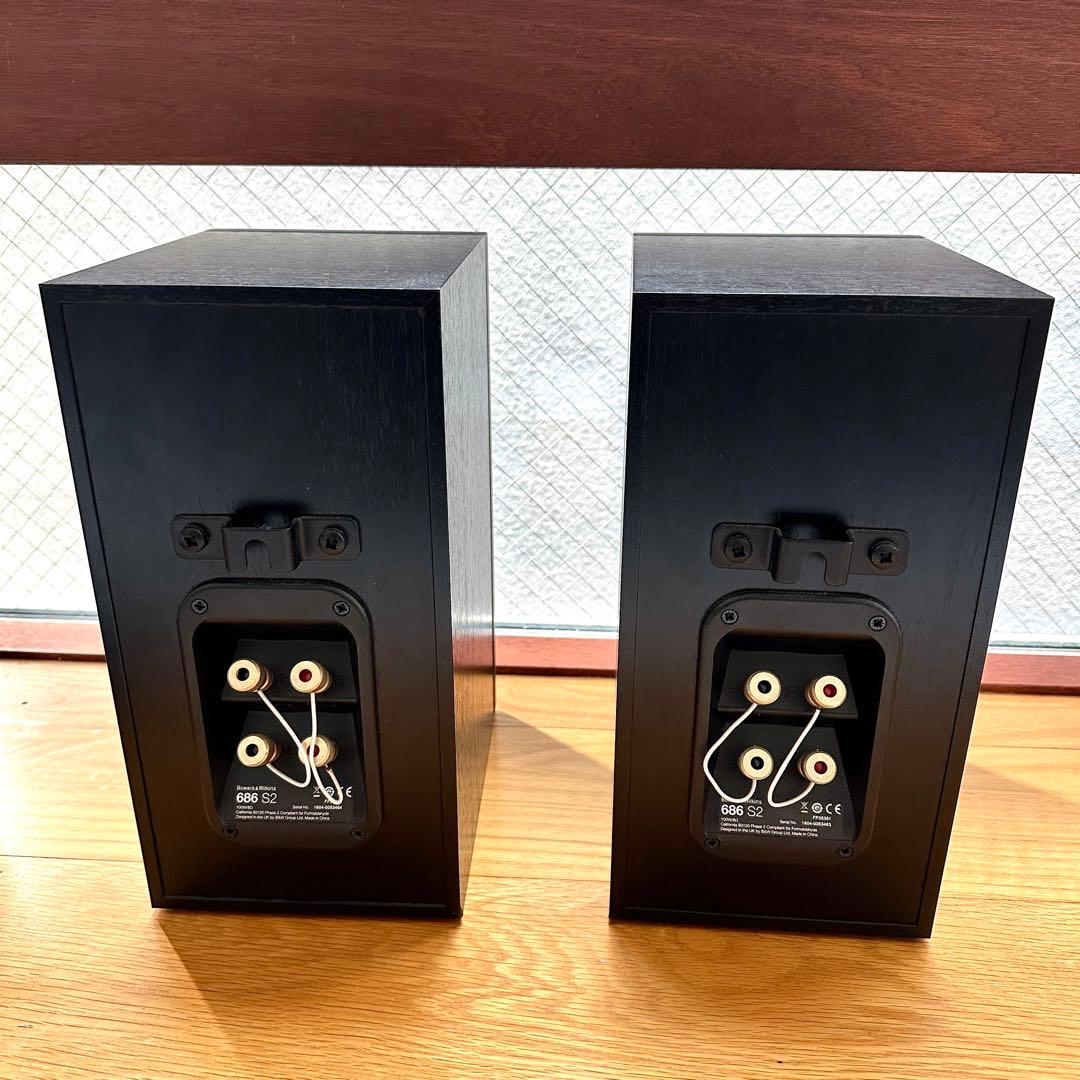 Bowers & Wilkins 686S2 ブックシェルフスピーカー おまけ有