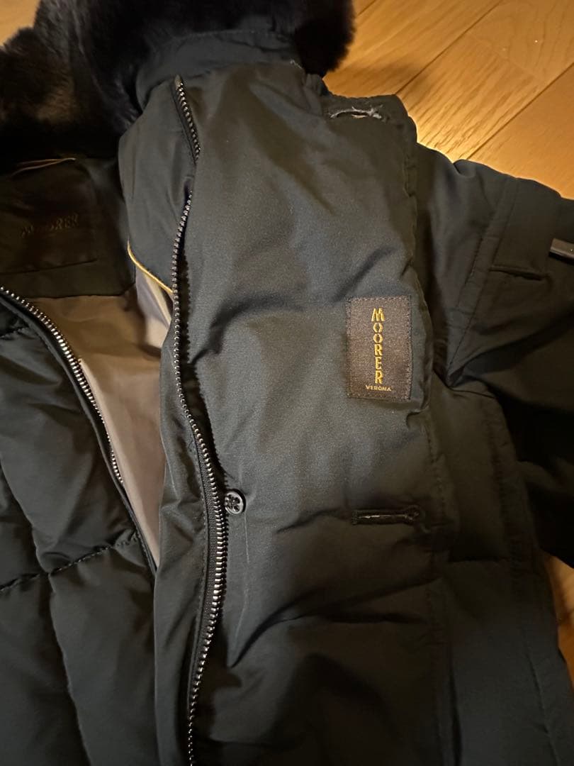 MOORER ムーレー MORRIS-KM 46 NERO ブラック ダウン