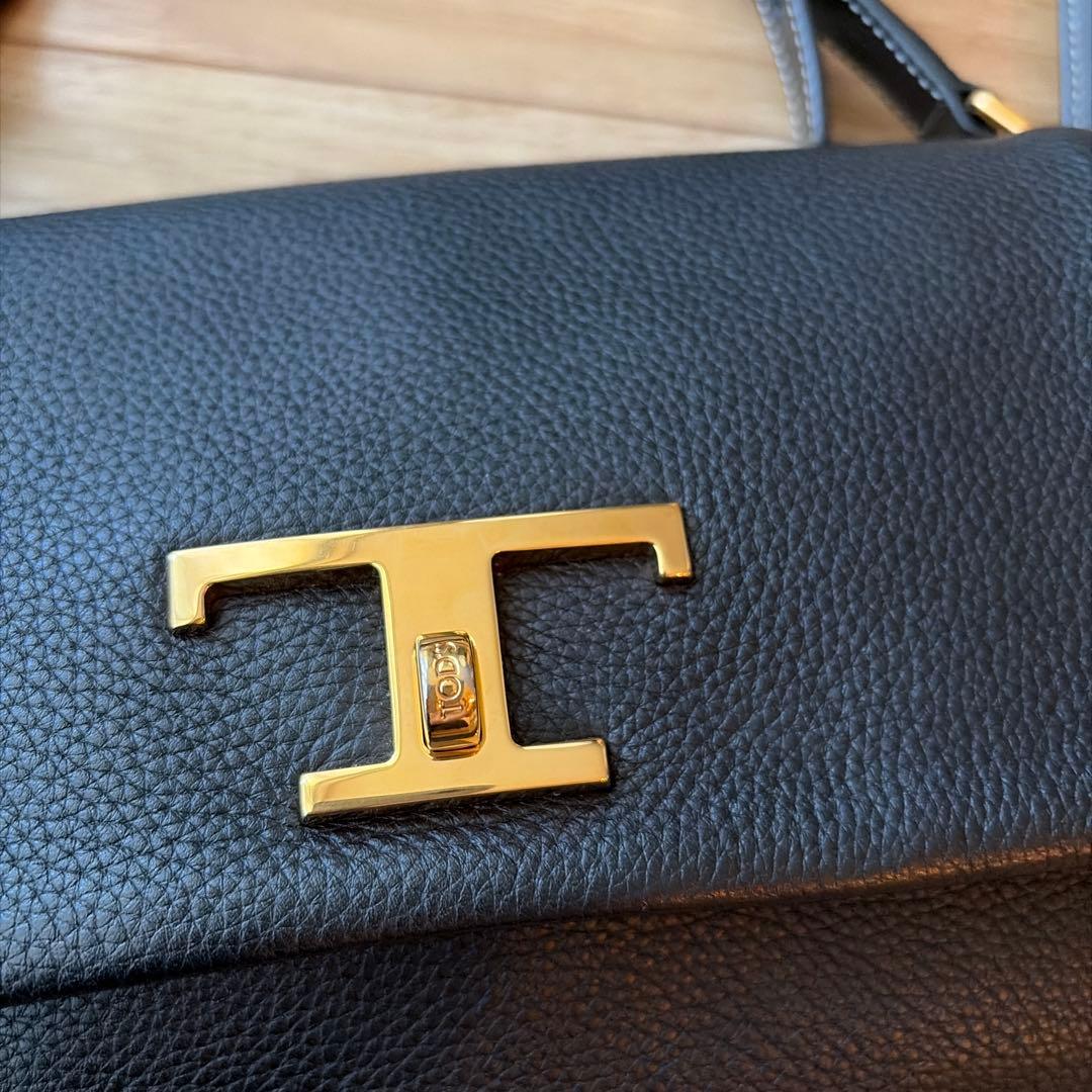 TOD’S トッズ　T タイムレス フラップ バッグ ミニ