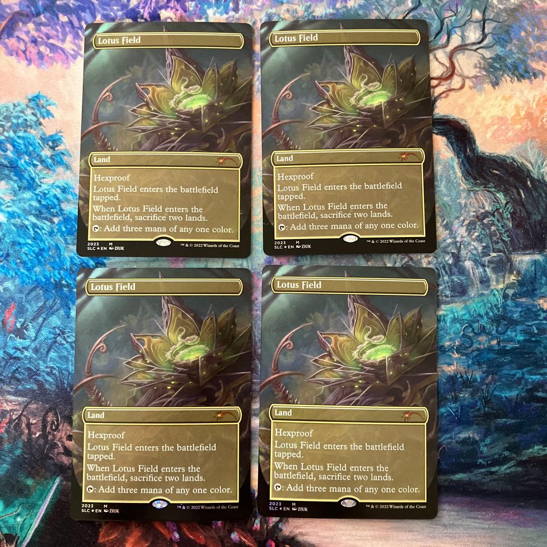 MTG 睡蓮の原野　英語　4枚