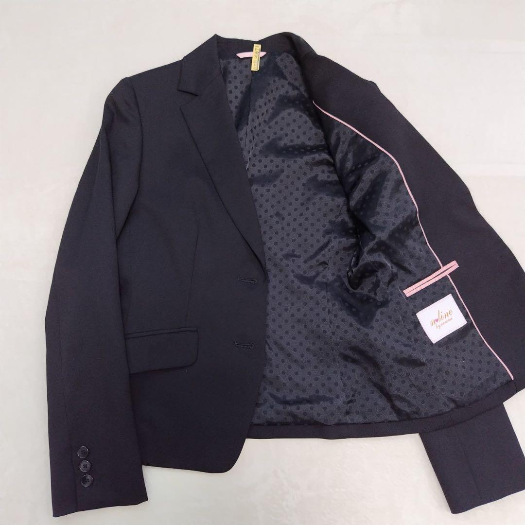 美品 n line by nozomi スーツ ブラックスーツ セットアップ