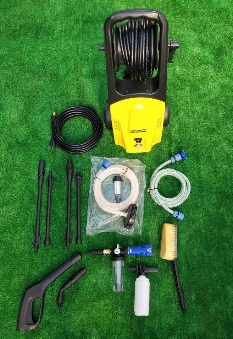 美品！ ヒダカ 高圧洗浄機 HK-1890 50Hz 東日本専用 付属品多数