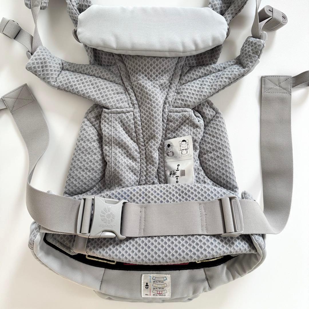 [10回程度使用]エルゴベビー OMNI Breeze 抱っこ紐 グレー