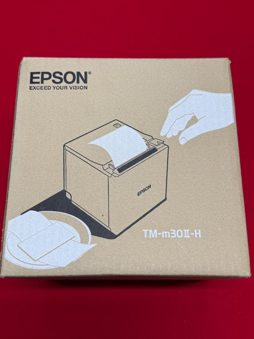 使用極少 EPSON TM-m30Ⅱ-H ブラック レシートプリンター ⑧
