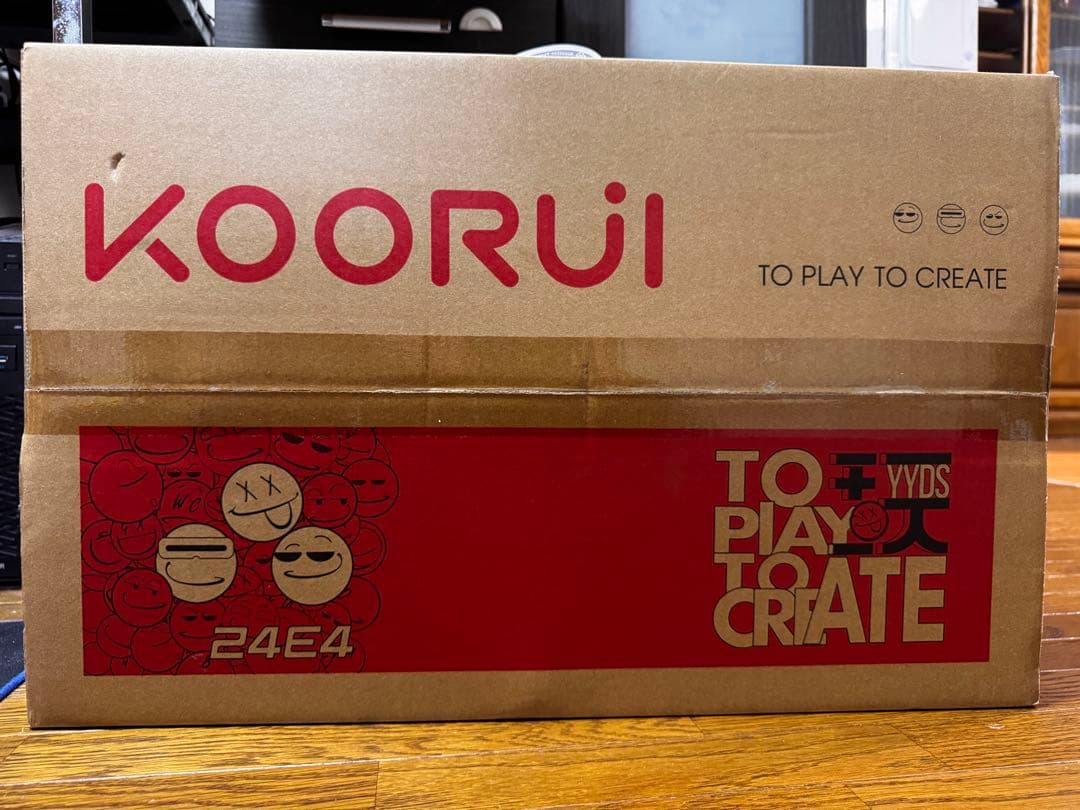 KOORUI 24E4 ゲーミングモニタ 165Hz FHD 1ms 完品
