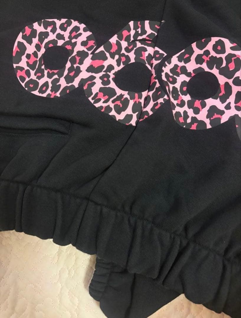 9090 Logo ネコミミ Zip Hoodie Pantsセットアップ