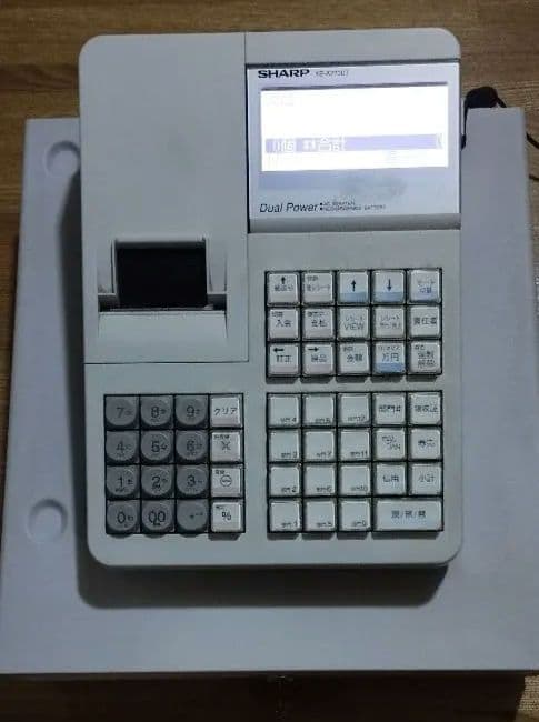 SHARP 電子レジスター　XE-A270BT