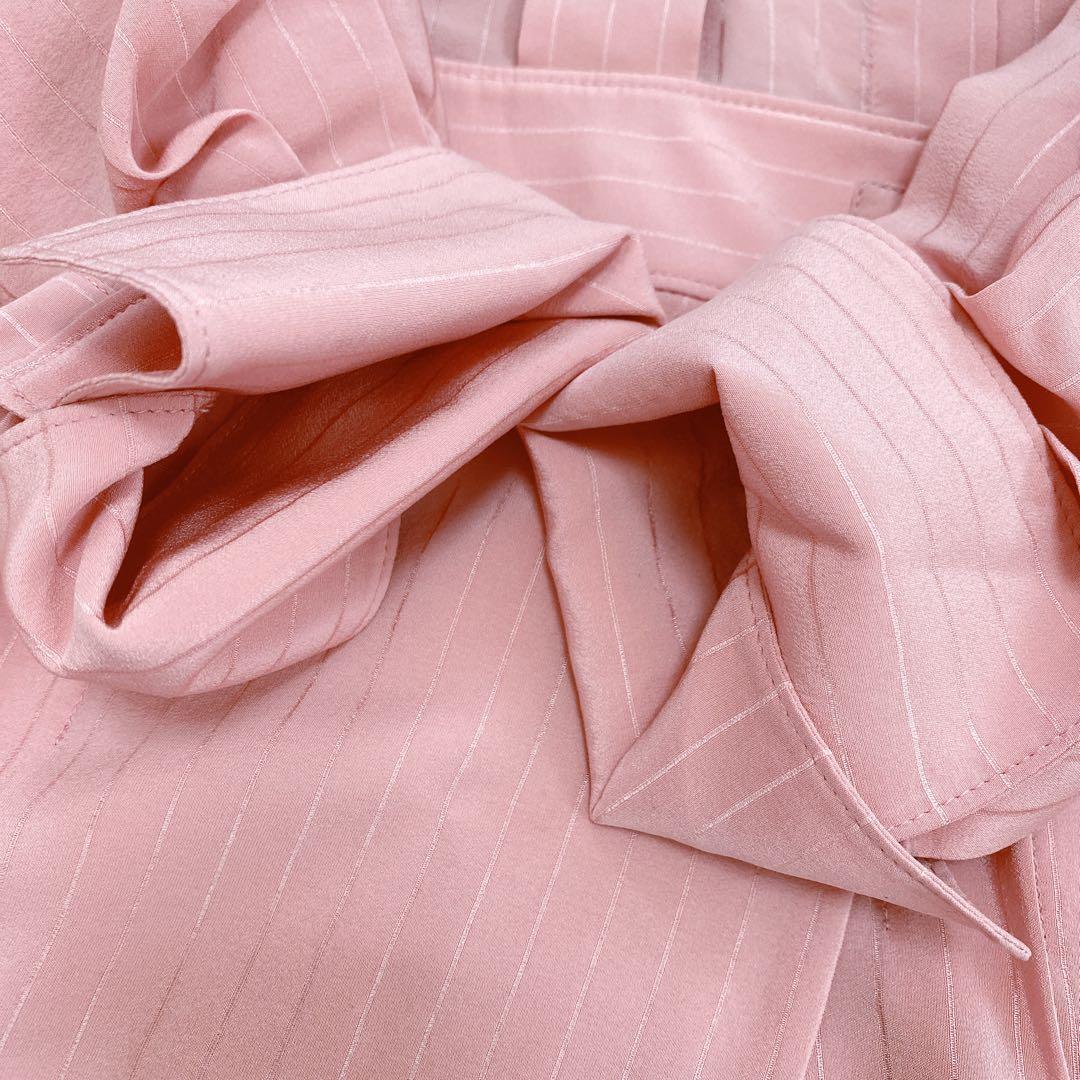 美品 Chloe クロエ シルクシャツワンピース 20SS ランウェイ 36