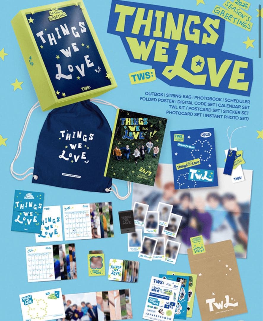 tws 2025年シーズングリーティング グローバル特典付き 新品未開封