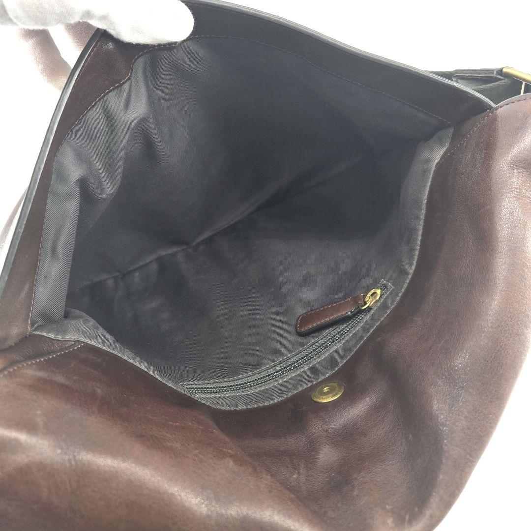 良品　COACH　ブリーカークーリエ　レザーメッセンジャーバッグ