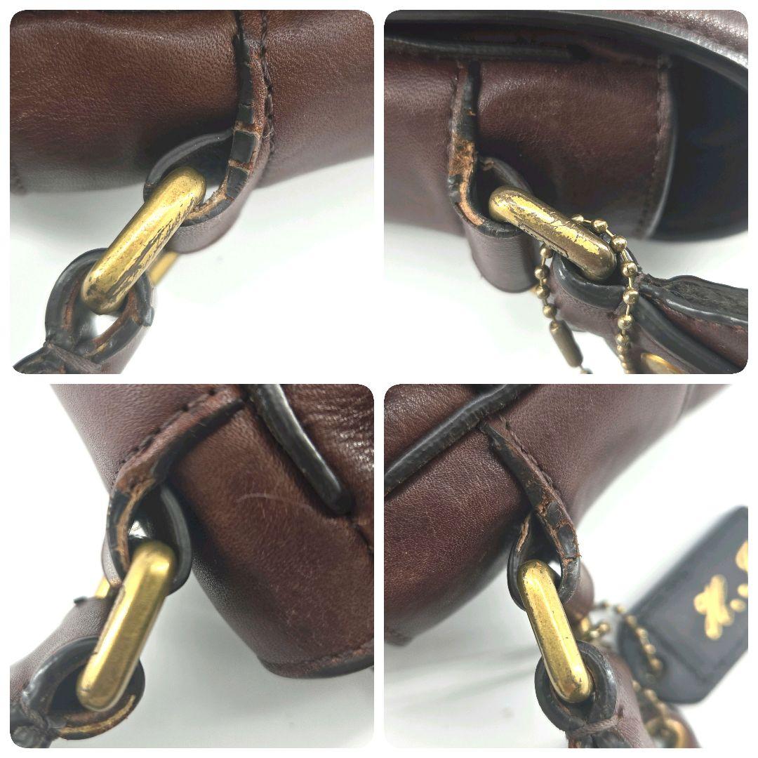 良品　COACH　ブリーカークーリエ　レザーメッセンジャーバッグ