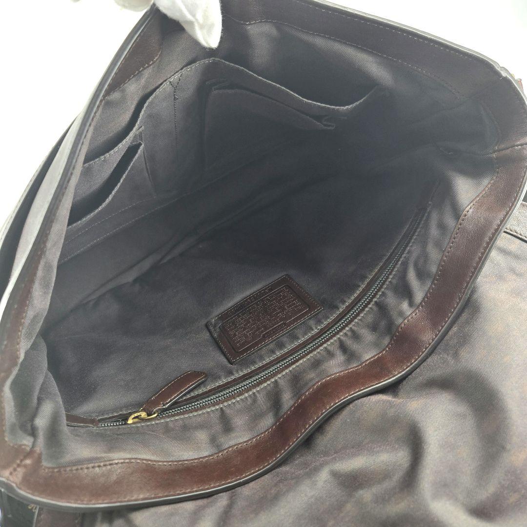 良品　COACH　ブリーカークーリエ　レザーメッセンジャーバッグ