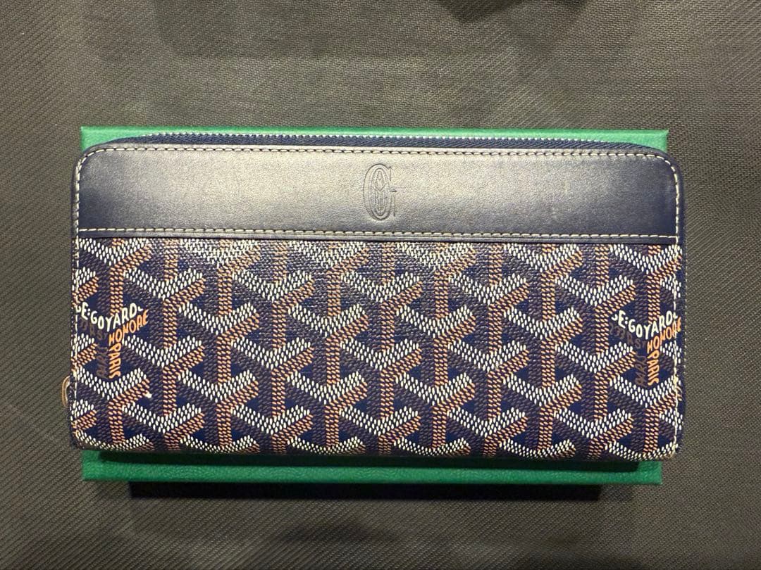 ヤ*ん様 GOYARD 長財布　ネイビー