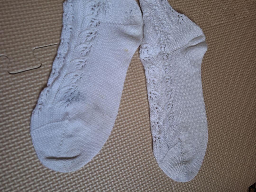 ヴィヴィアンウエストウッド クロシェ編み オーバーニーソックス レア 少難有