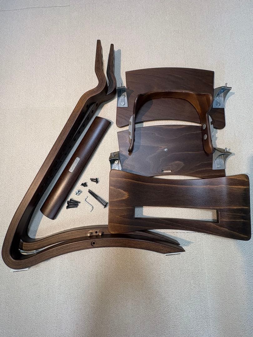 Leander ベビーラック・チェア ダークブラウン