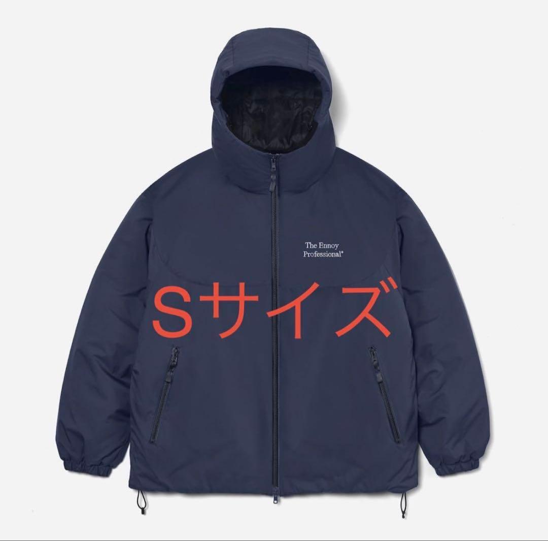 ENNOY Padded Nylon Hoodie Sサイズ ネイビー