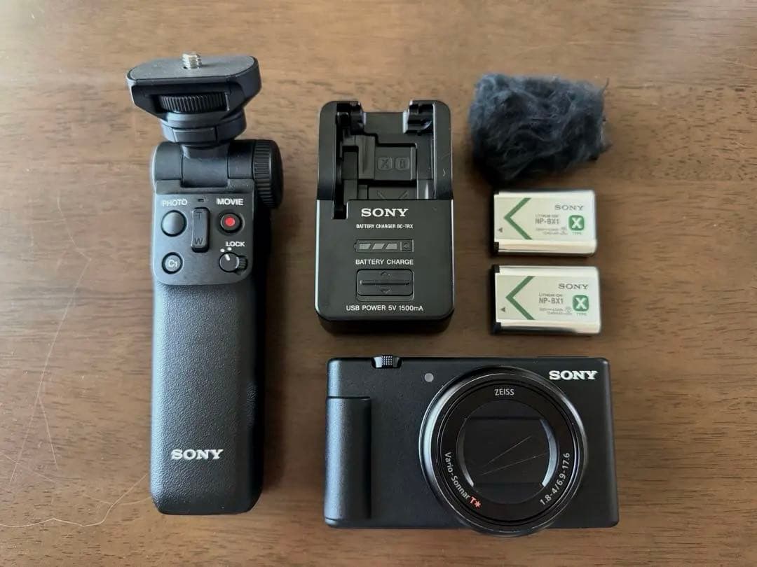 SONY VLOGCAM ZV-1II シューティンググリップ付ZV-1M2