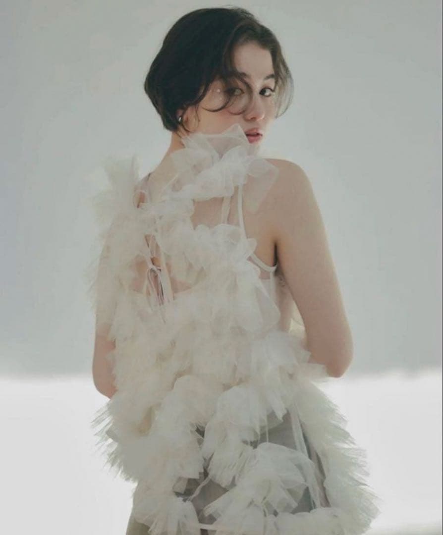 す*♡様 NOTREemor asymmetry tulle tops