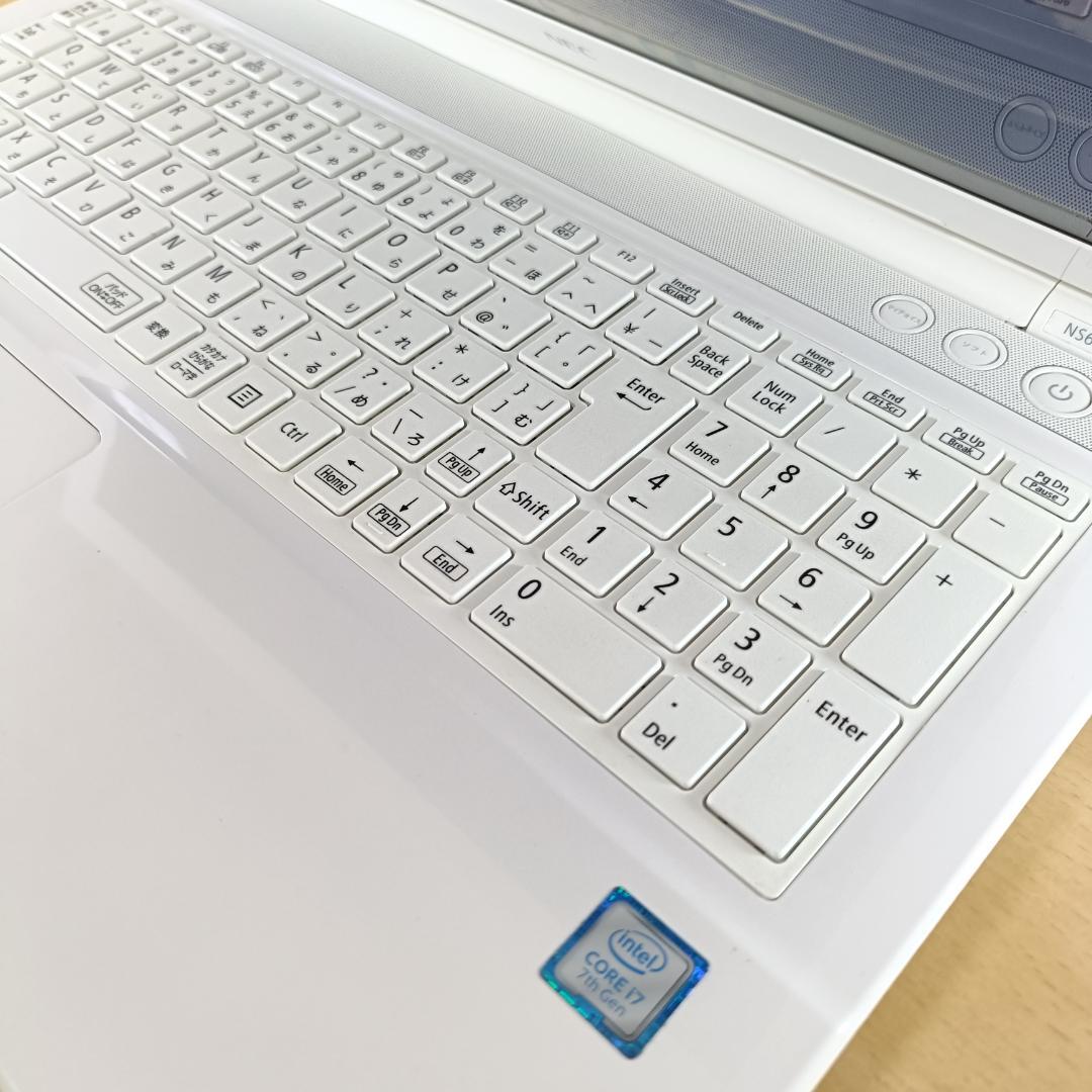 ノートパソコン Corei7 Windows11 SSD メモリ20GB NEC