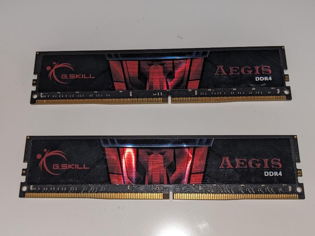 G.SKILL AEGIS DDR4 32GB (16GB×2枚)