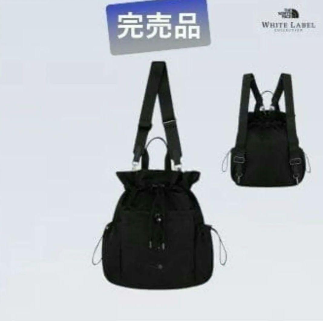 韓国 新作 ノースフェイス ボニーパック 黒 3WAYリュック 正規品