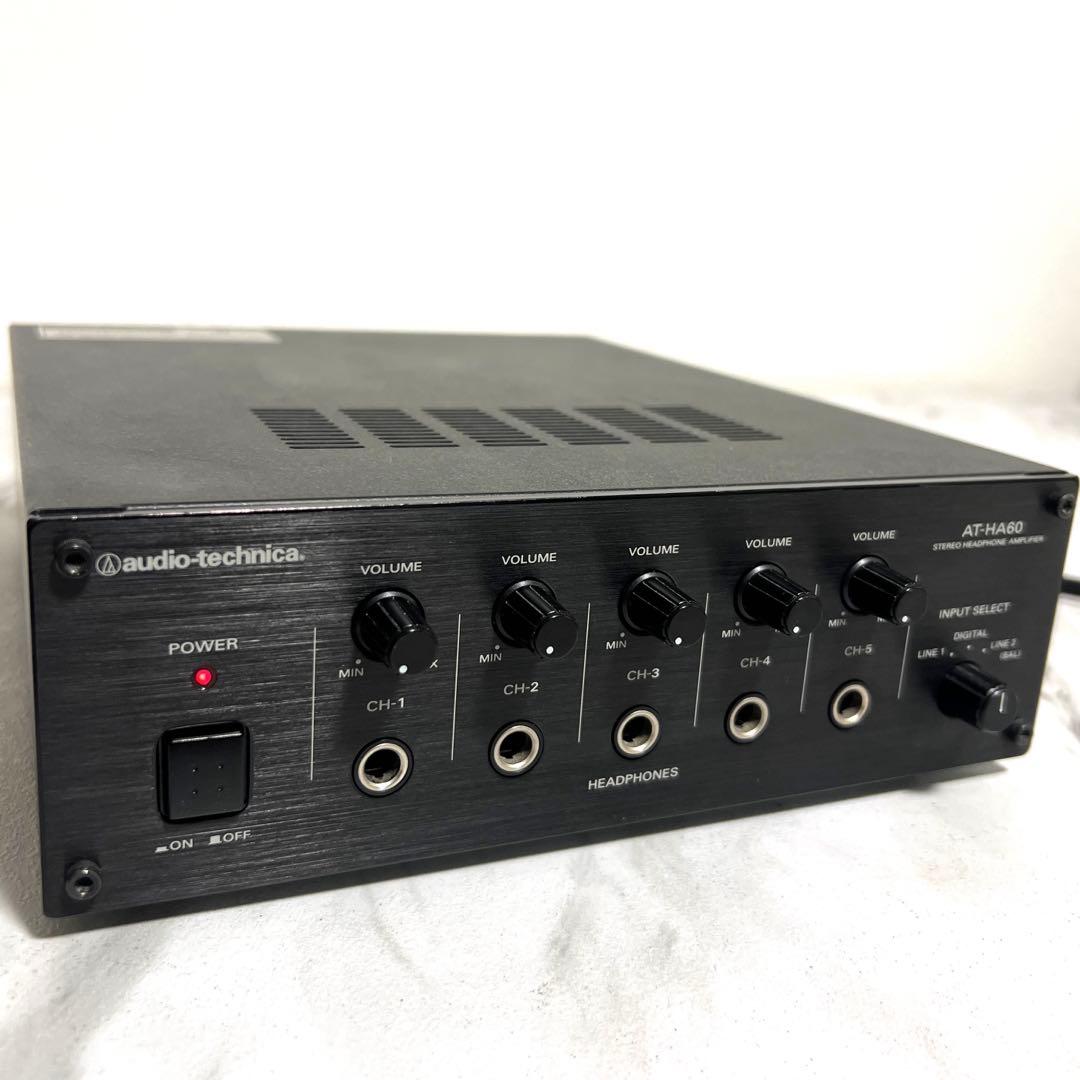美品　超希少品　audio-technica ヘッドホンアンプ AT-HA60