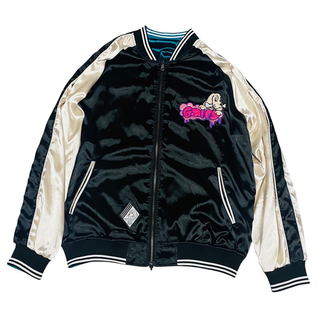 【即完品】GALFY ガルフィ　わんわんヤニカススカジャン　リバーシブル