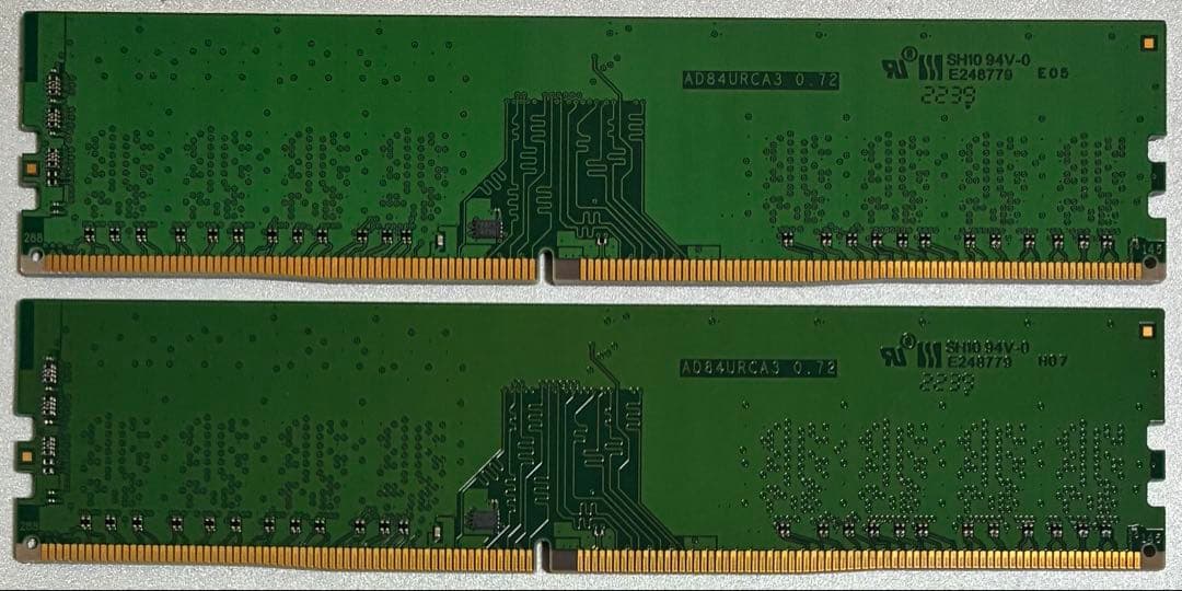【中古】DDR4-3200 32GB(16GB×2枚) ADATA