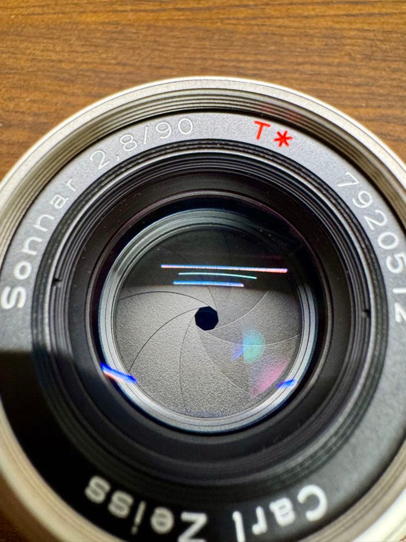 CONTAX コンタックス SONNAR 90mm F2.8 純正フード付き