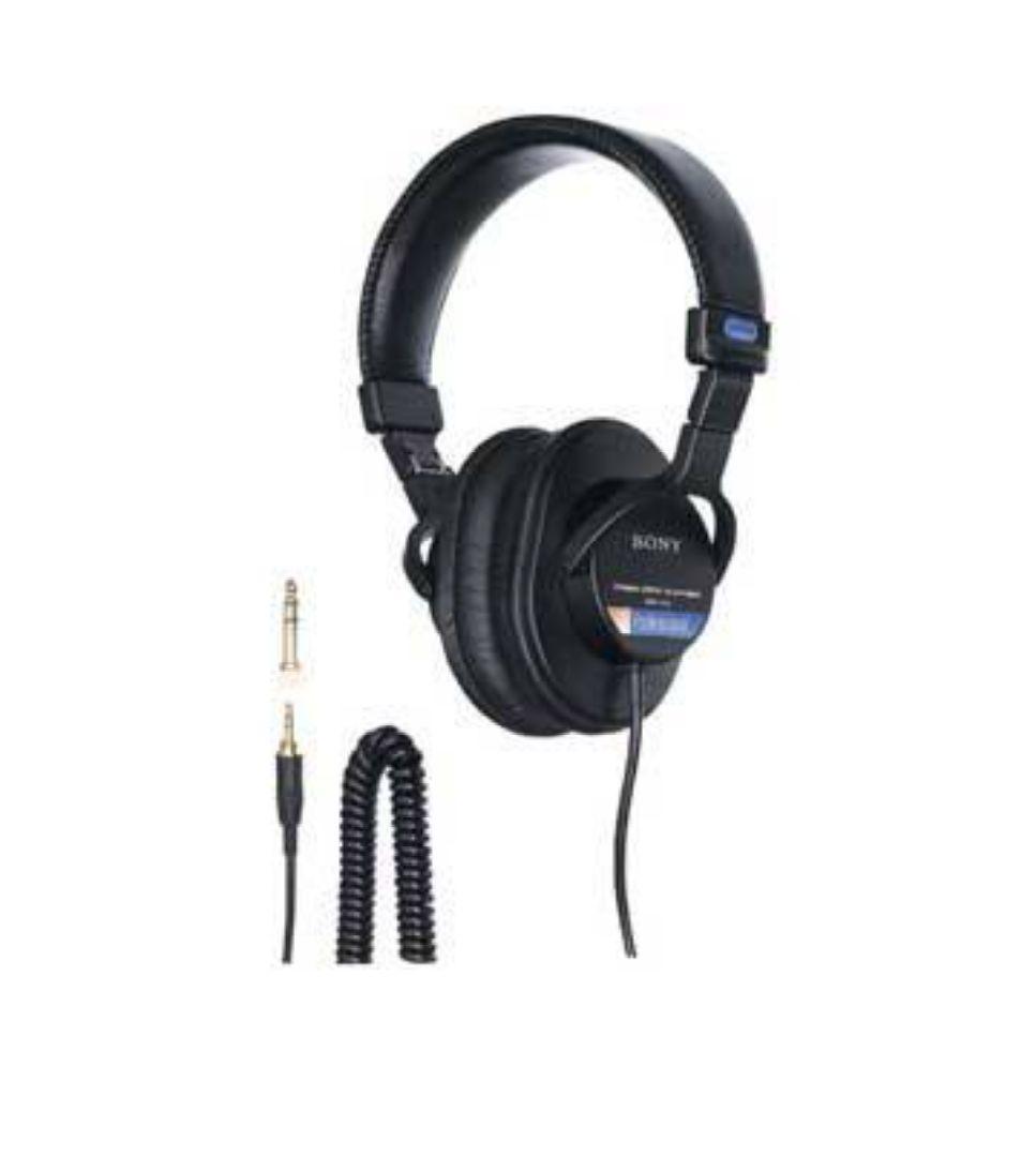 ソニー 密閉型ヘッドホン ブラック 箱付きカバー付き