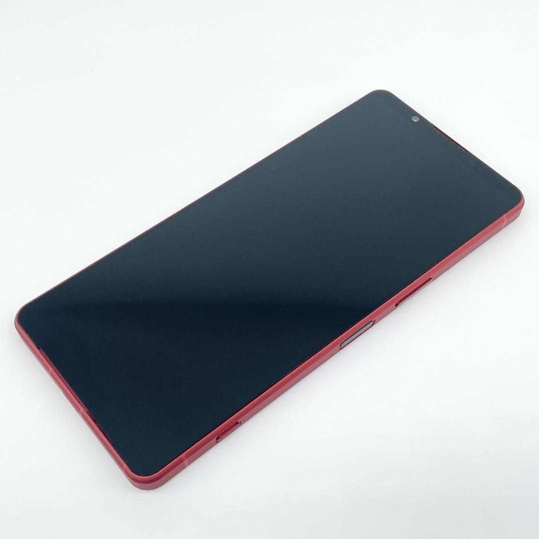 即配【美品】Xperia 1 Ⅵ 256GB XQ-EC44 スカーレット