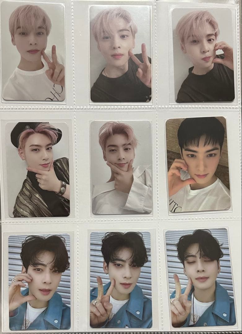 ASTRO チャウヌ ウヌ トレカ 33枚