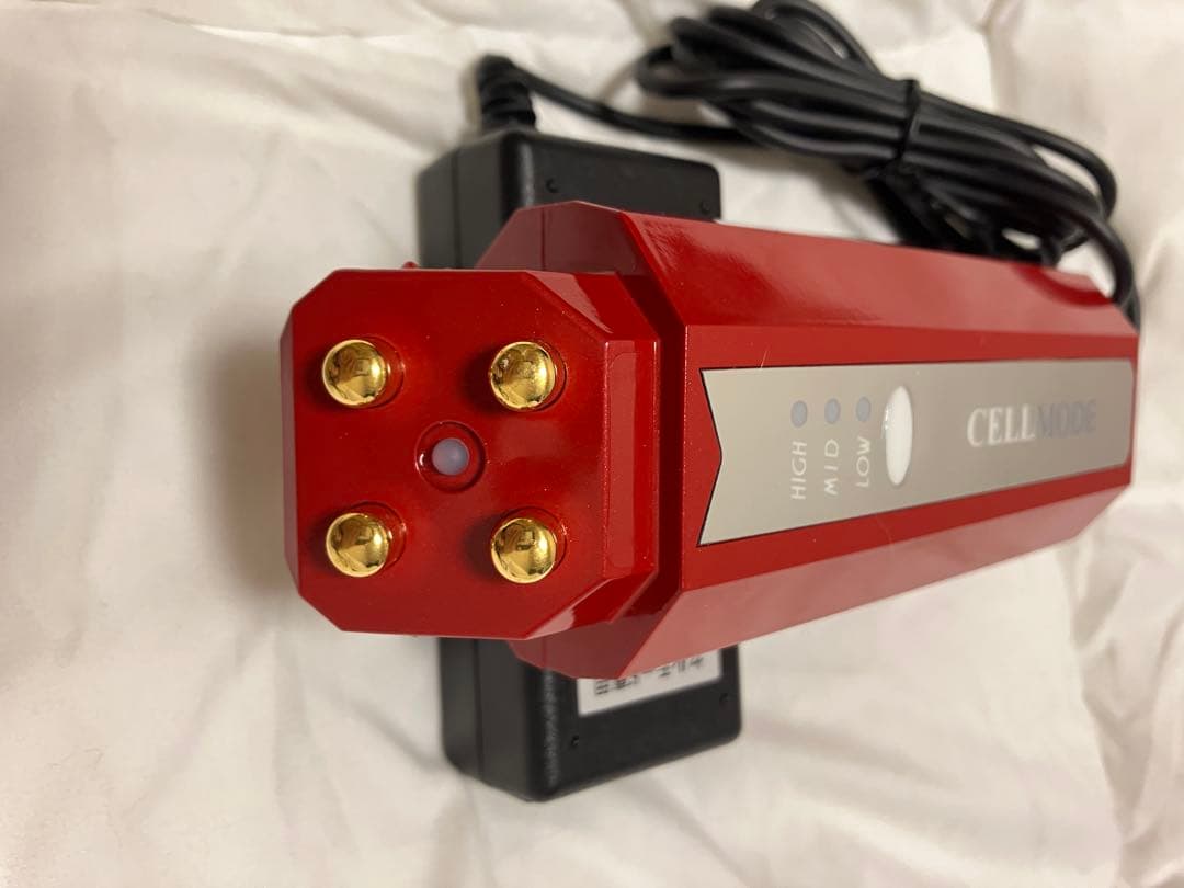 セルモード美顔器 レッド