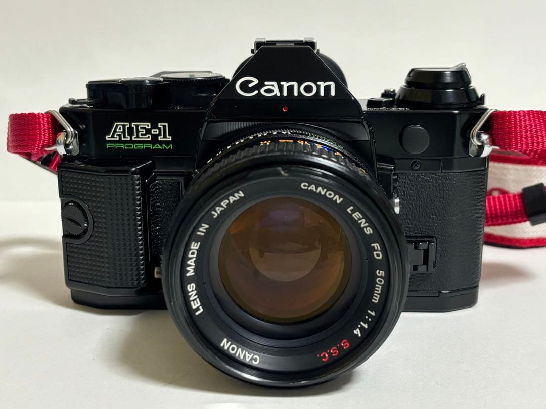 フィルム一眼レフ Canon AE-1 PROGRAM レンズ2本セット