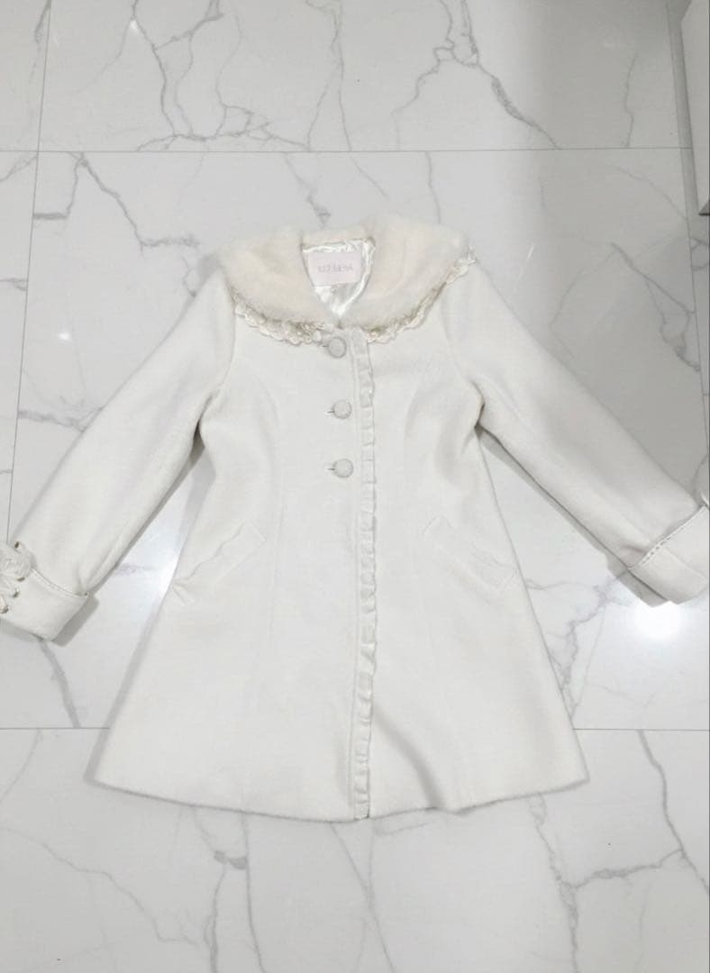 LIZLISA ファーセーラーAラインコート