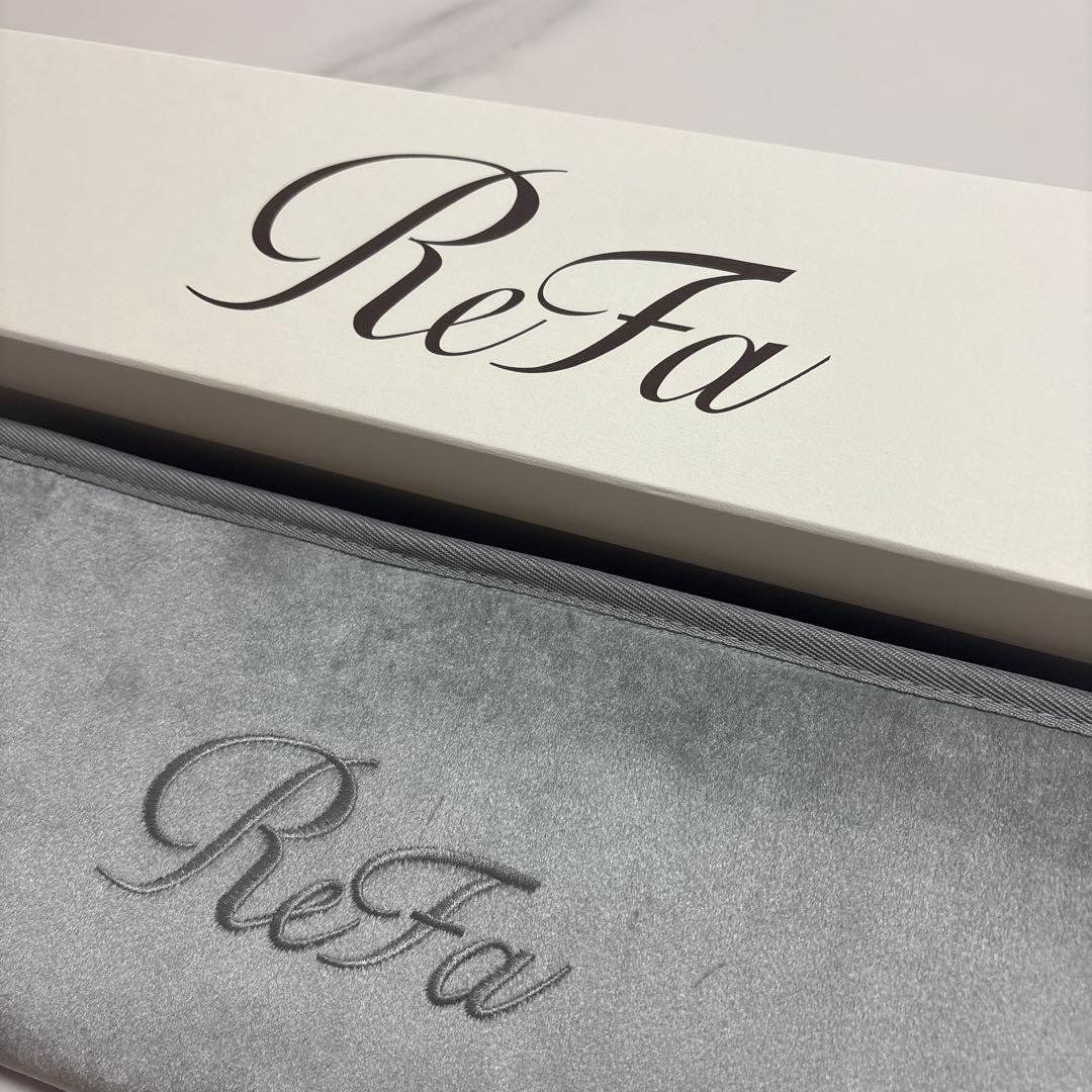 リファ　新品一度だけ使用ストレートアイロン　ピンク　ケース付き