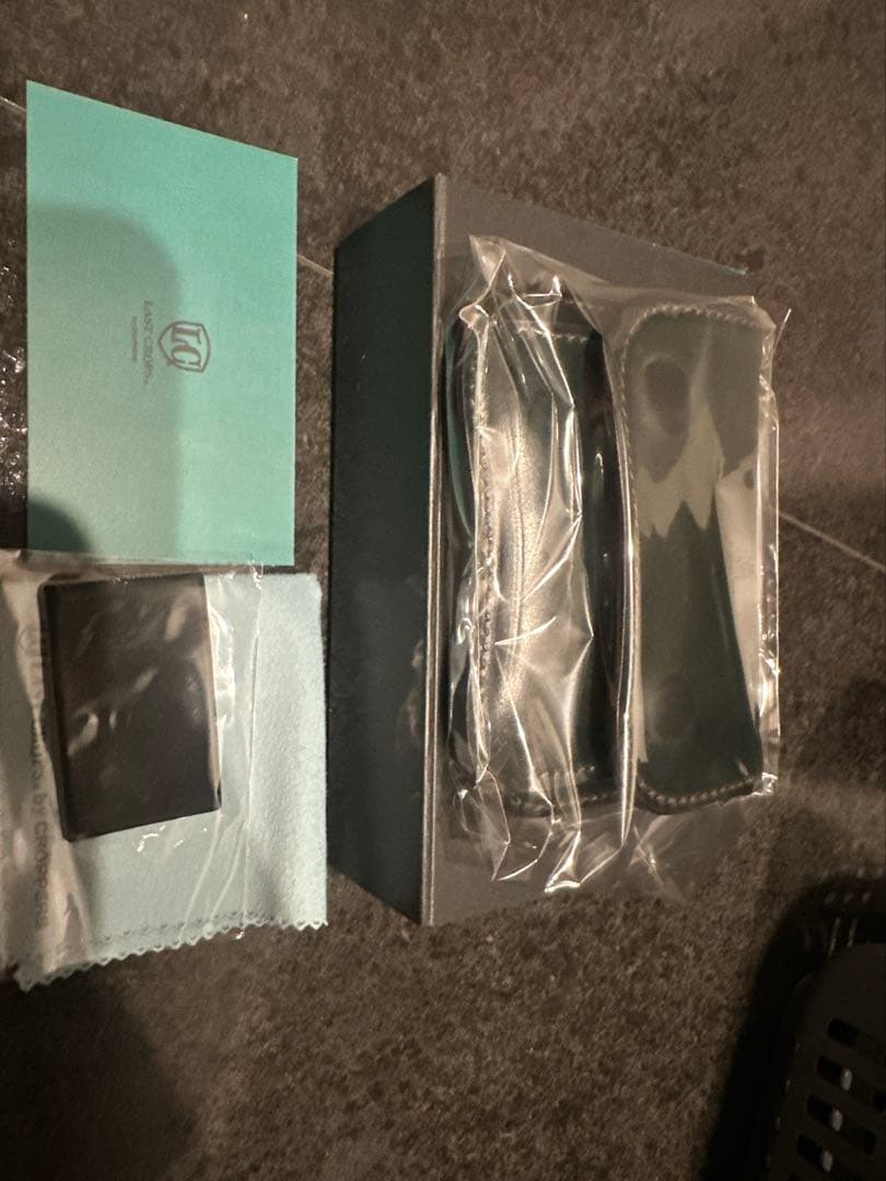 かがみさま専用 ラストクロップス　タング　シェルコードバン