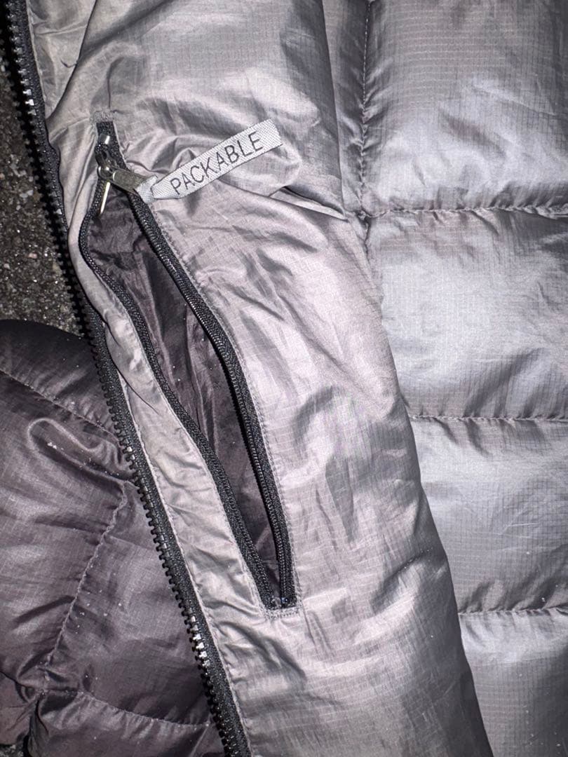 00s パッカブル Eddie Bauer キルティング ライト ダウン y2k