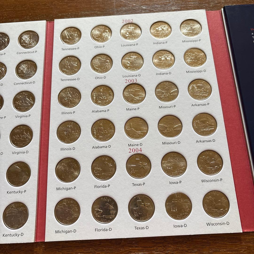 QUARTERS STATE SERIES 25セント 120フルセット