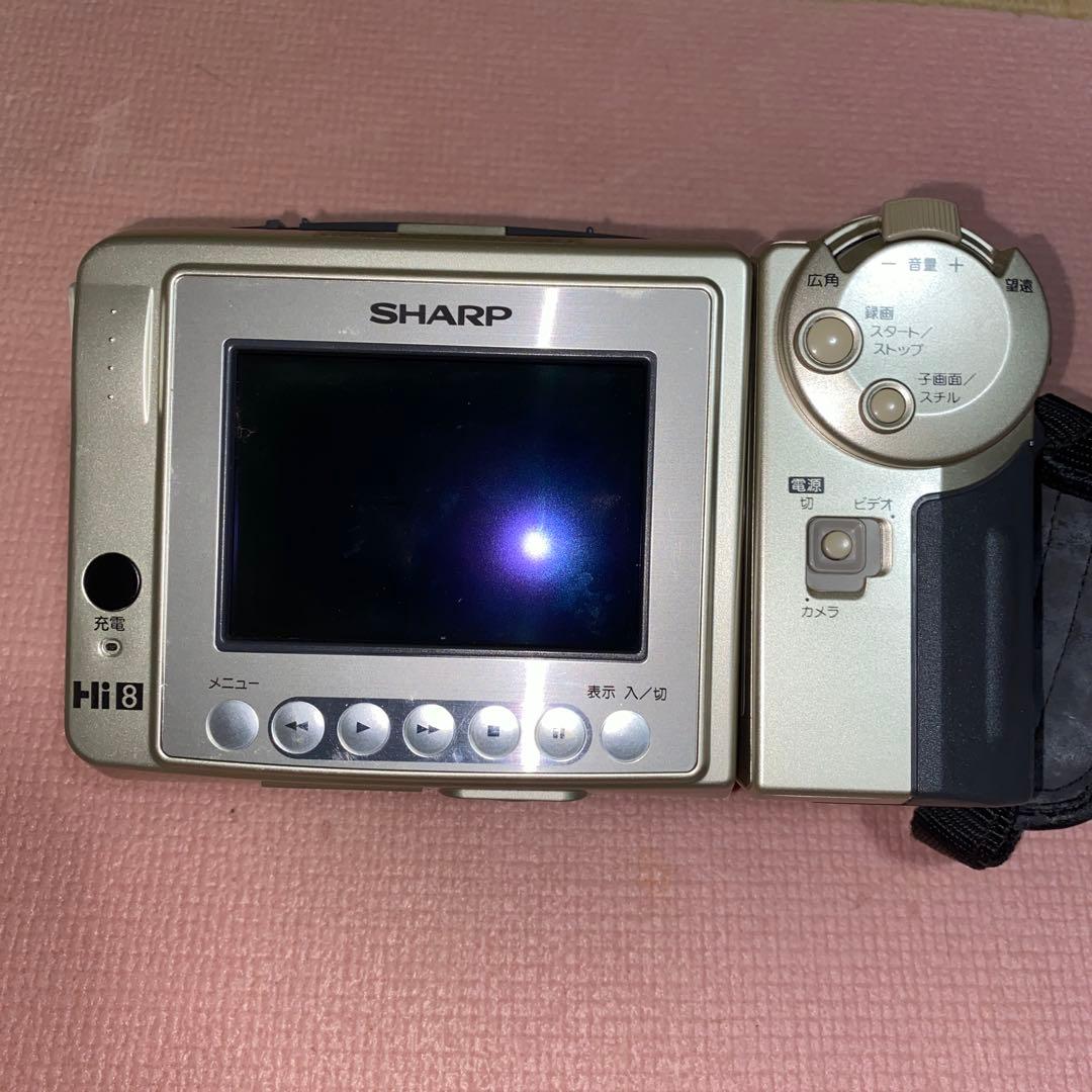 SHARP HI8ビデオカメラ VL-EH580