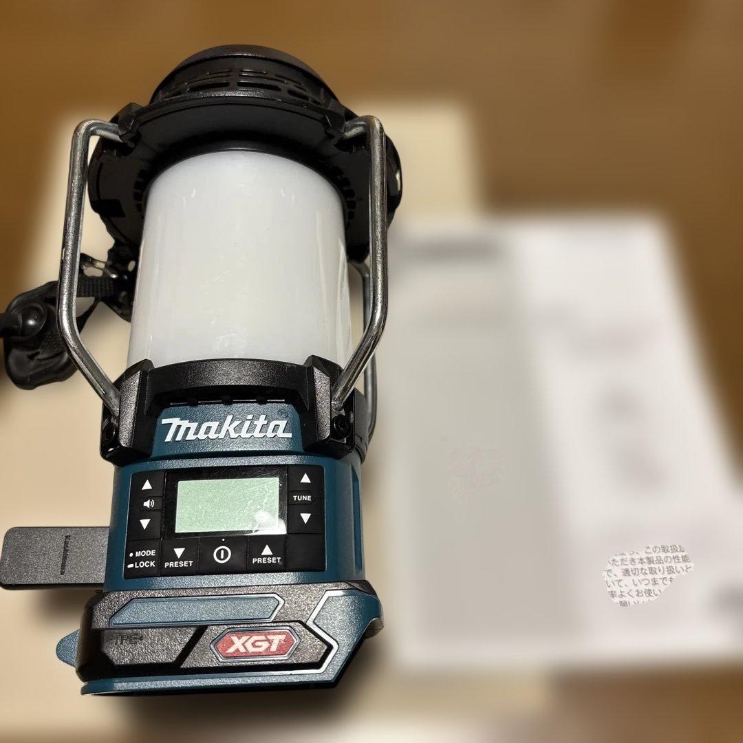 Makita MR008G 充電式ランタン付ラジオ トランスミッター付き