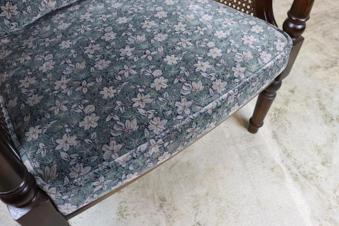 karimoku カリモク家具　コロニアル　一人用ソファ　肘掛椅子　WC55