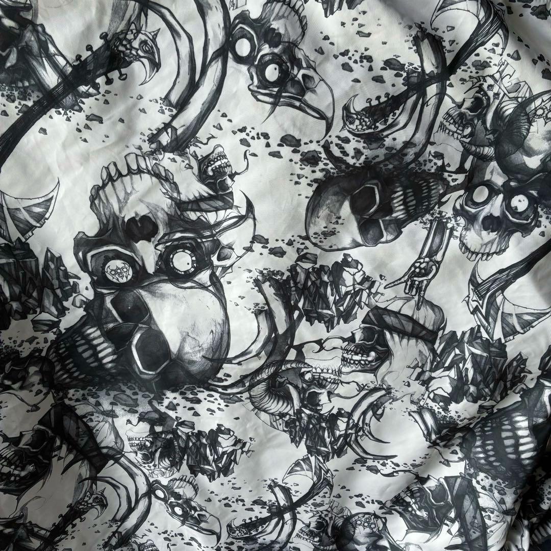 686 MANNUAL WARLOCK JACKET 総柄 スカルプリント L