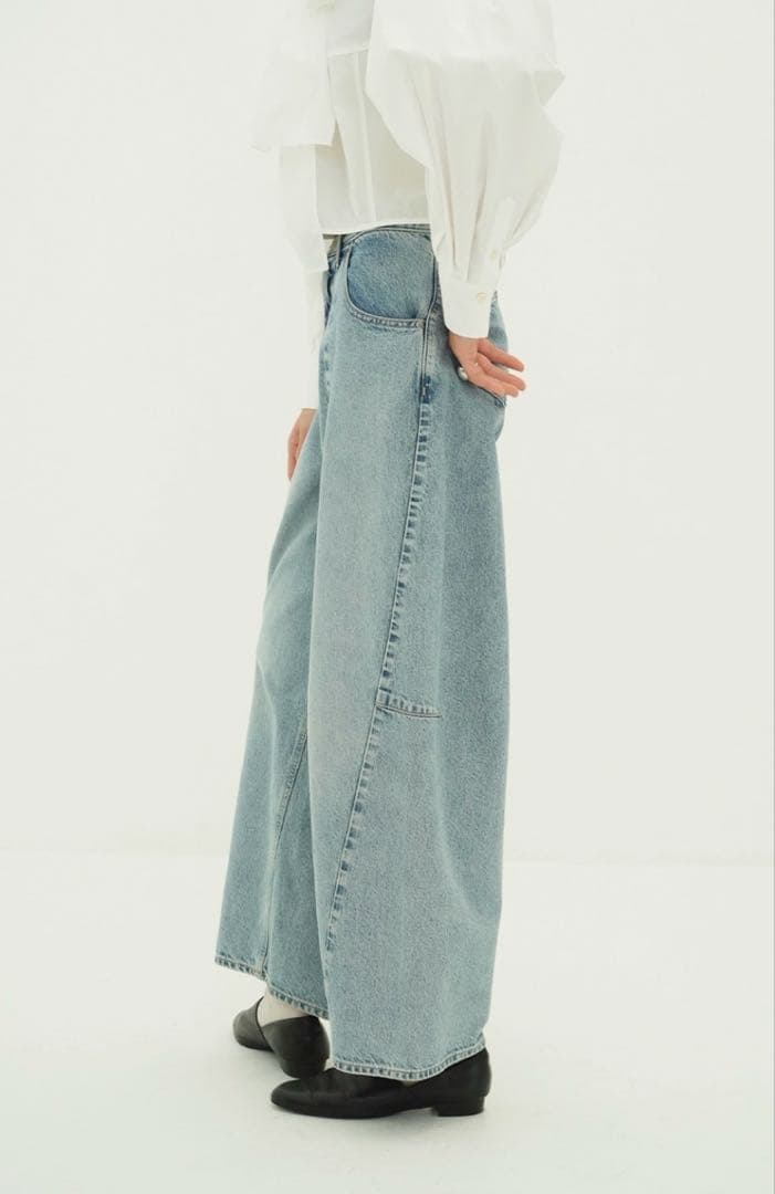 り*み様 CLANE COCOON BULKY DENIM PANTS